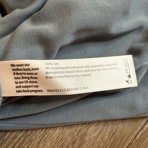 Eileen Fisher Organic Linen Crepe Shimmer Cardigan with Silk Tank Medium - Picture 11 of 14